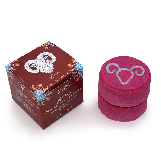 Coffret Bombes de Bain Horoscope Bélier - Artisanat Cosmique et Relaxation par Terre d'Artisanat