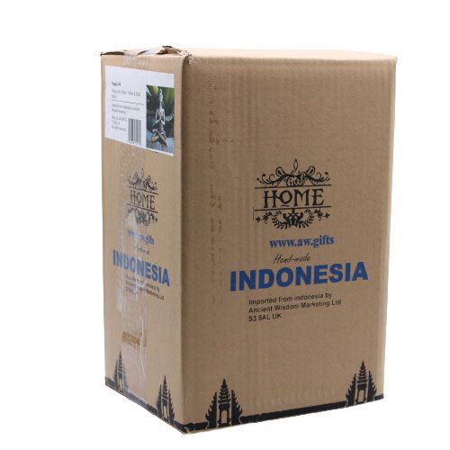 Yoga Lady Figure -  Silver & Gold 24cm