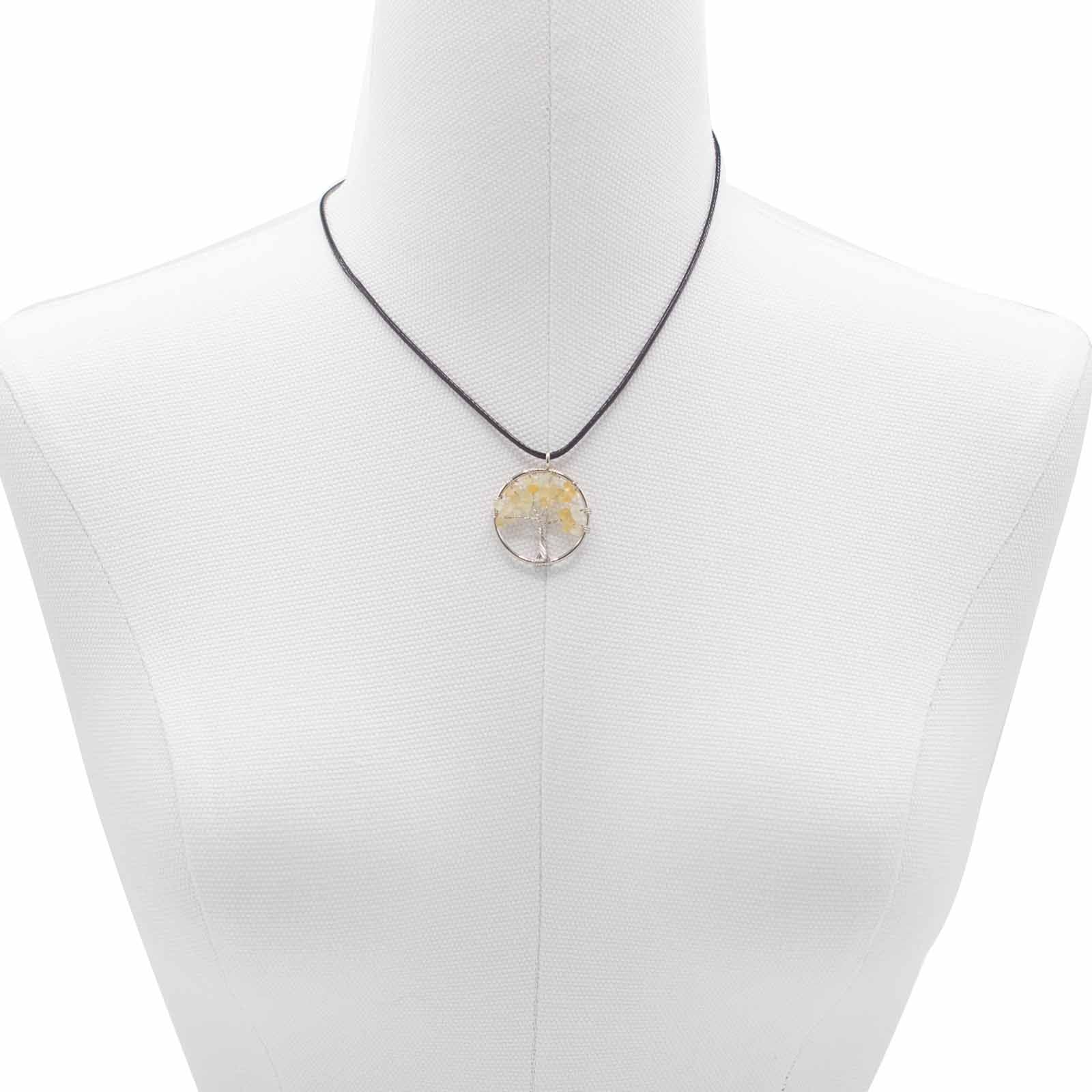 Tree of Life Pendant - Carnelian