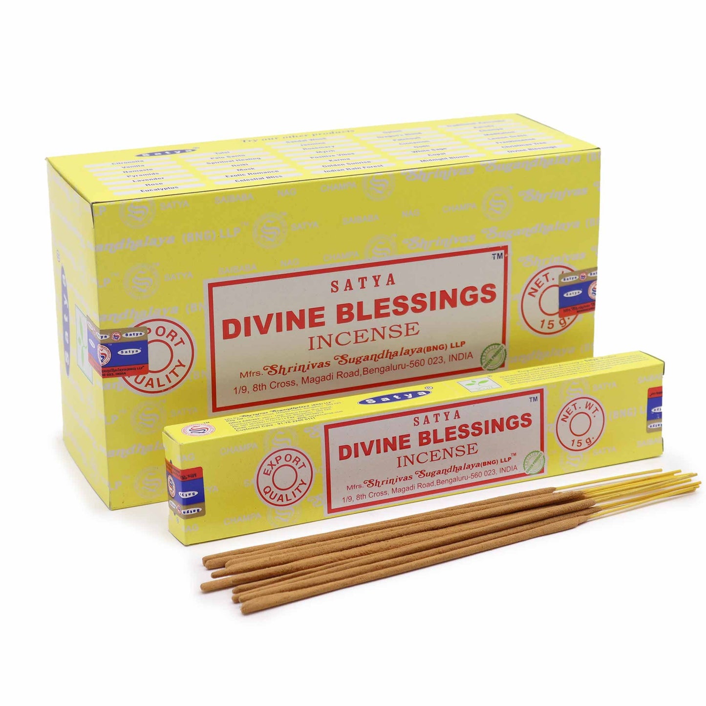 Satya Incense Sticks 15g - Divine Blessing