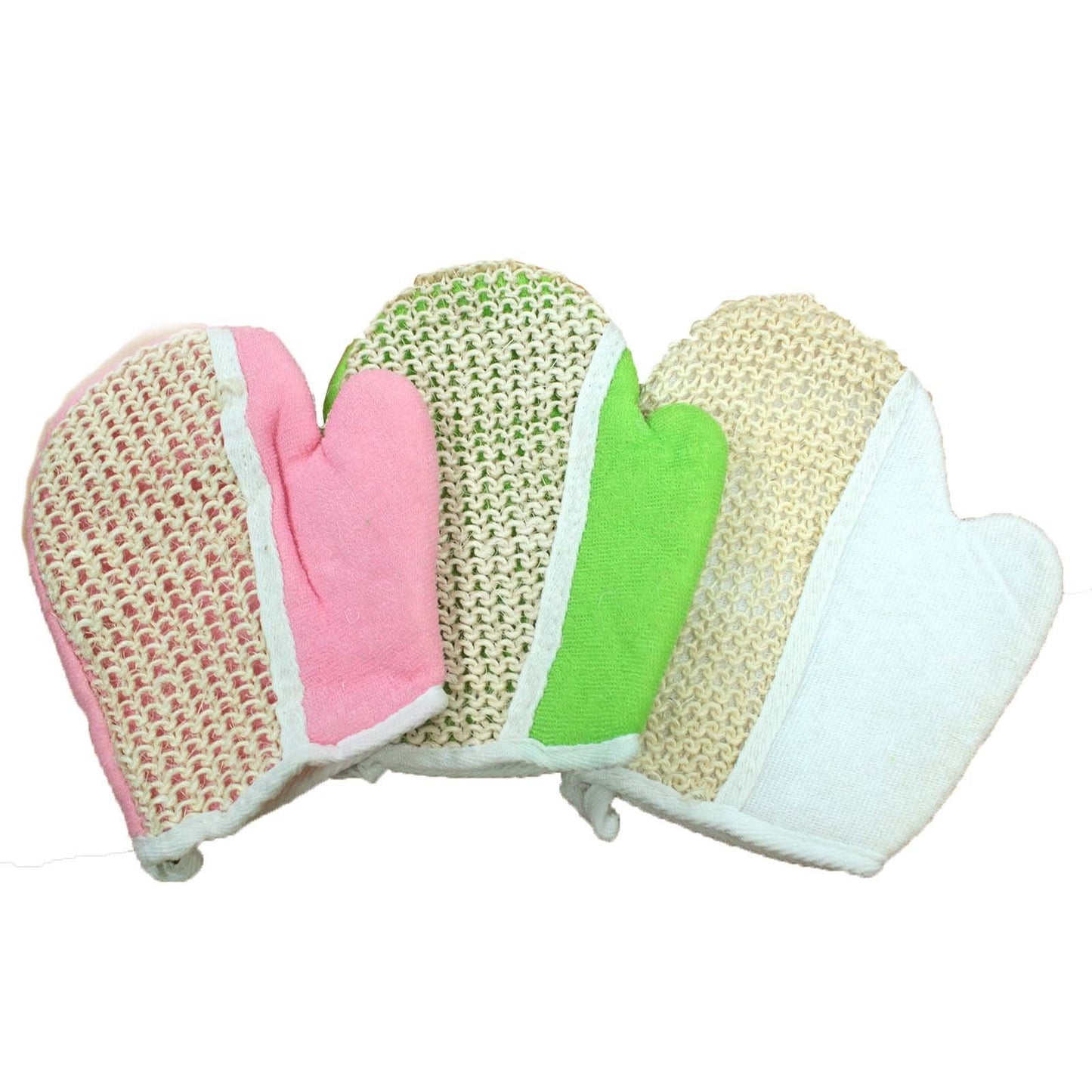 Extra Exfoliating Jute Glove-Assorted