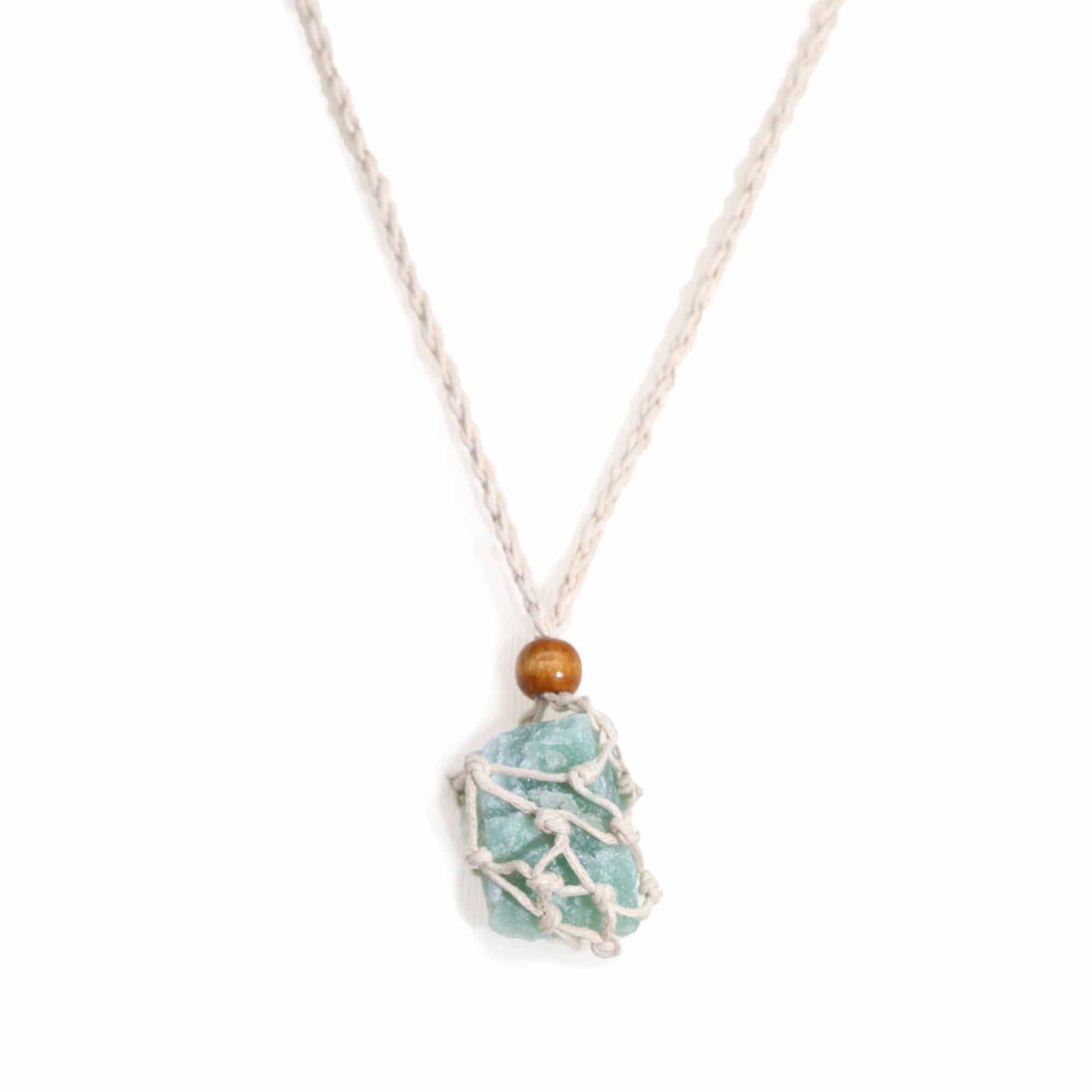 Crystal Gemstone Necklace Cord 45cm/18inch - Natural