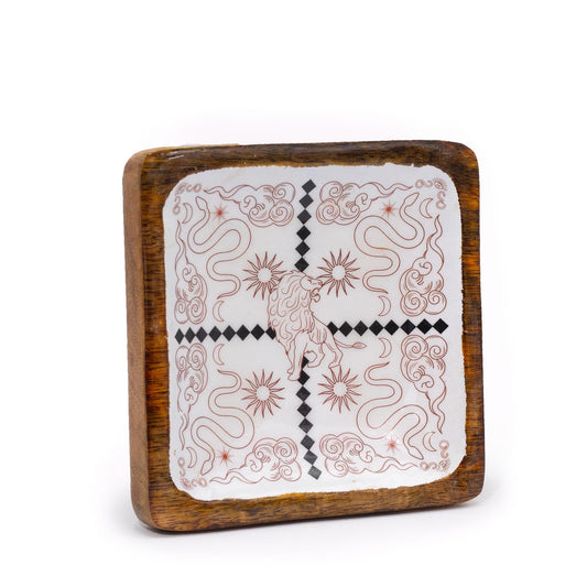 Big Square Trinket Tray 15x15x2.5cm - Hop Hare