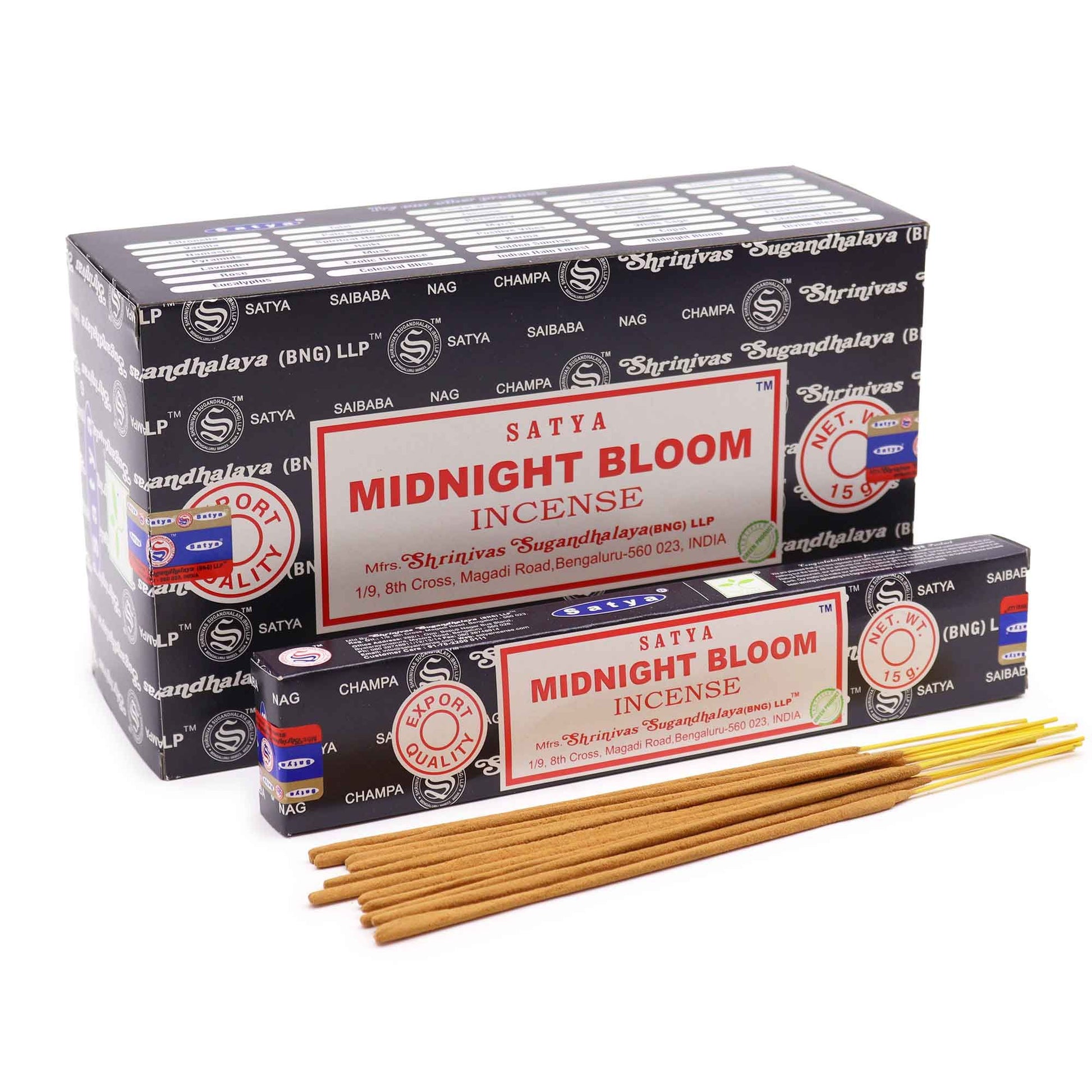 Satya Incense Sticks 15g - Midnight Blossom