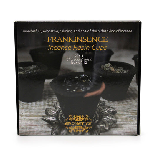 Box of 12 Resin Cups - Frankinsence